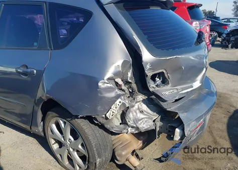 2007 Mazda Mazda3 S Sport из США, поврежденный, VIN JM1BK144871700892